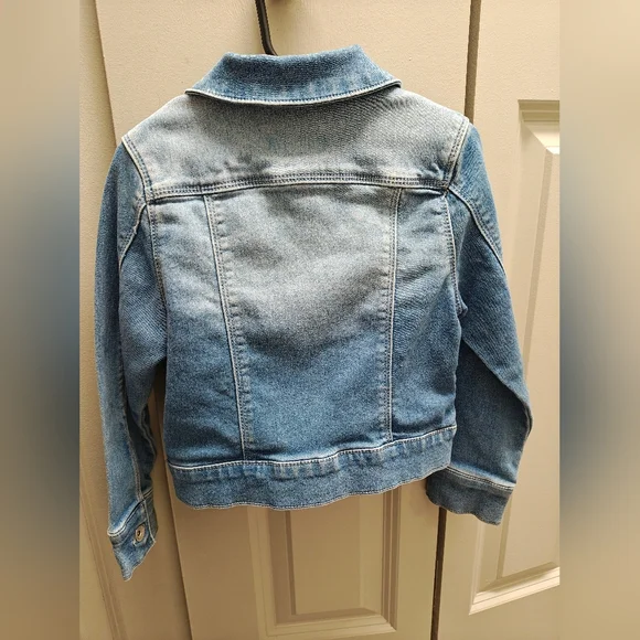Jean jacket toddler girl 6 - Picture 4 of 4